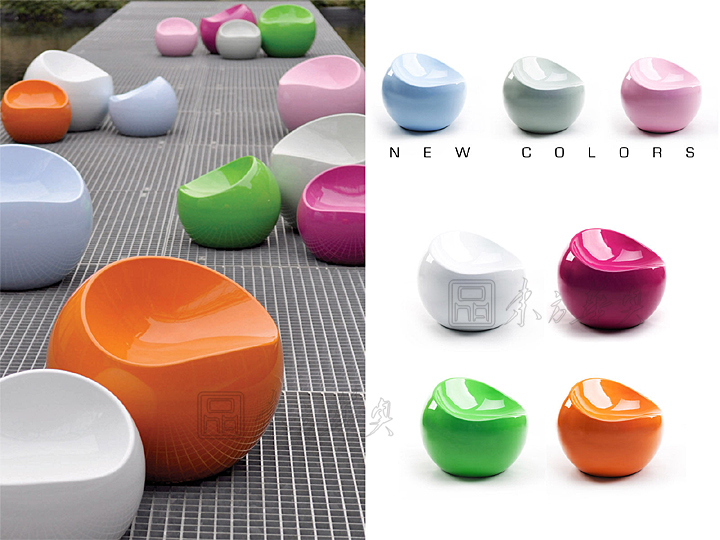 现代经典休闲椅|塑料休闲椅|办公家具|蒲团球椅|球椅,休闲椅,设计师椅